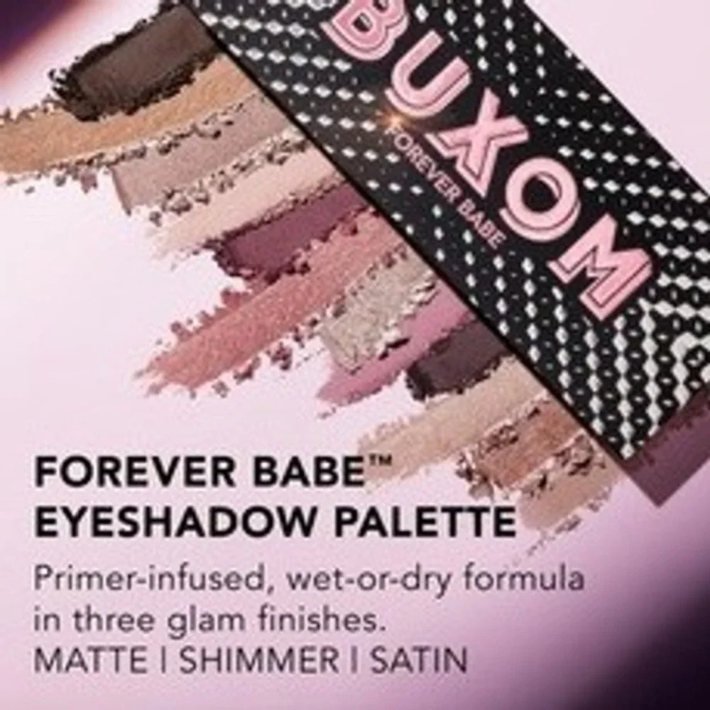 Buxom Forever Babe‎ 12 Everyday Neutral Color Tone Women's Eyeshadow Palette NWT